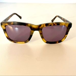 karen walker deep freeze tortoise shell classic sunglasses